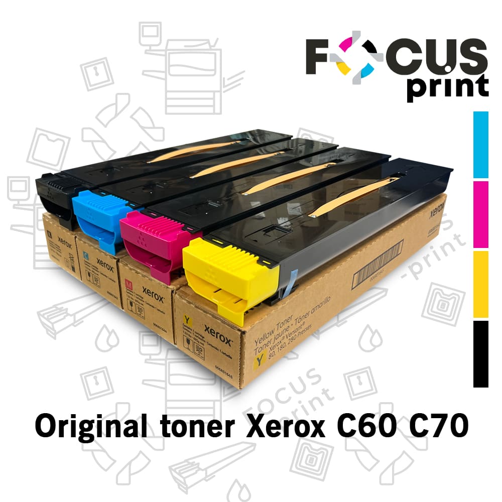 Комплект оригинального тонера Xerox-FP С60 C70 4 картриджа