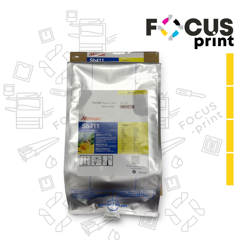 Чернила Mimaki SB-411 Y желтые