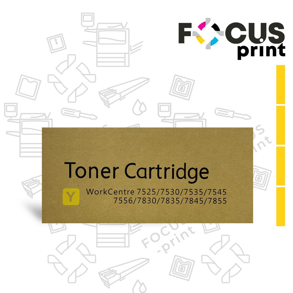 Тонер-картридж Xerox-FP WorkCenter 7525-7970 желтый оригинал