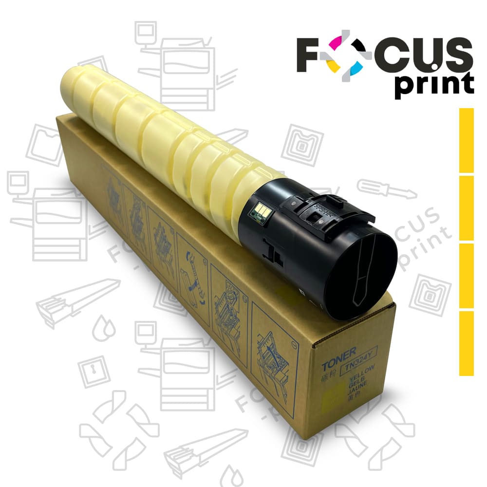 Тонер Konica-FP TN-324Y желтый