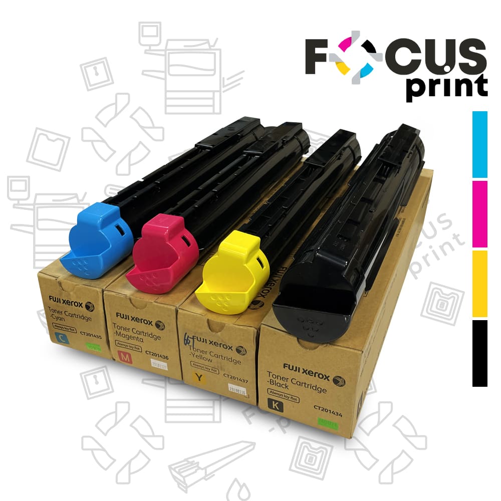Комплект оригинального тонера Fuji Xerox WC C7120 C7125 C7220 C7225 Комплект оригинального тонера Fuji Xerox WC C7120 C7125 C7220 C7225