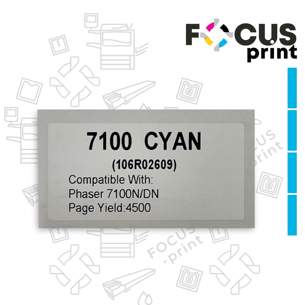 106R02609 Тонер-картридж Xerox-FP Phaser 7100 синий оригинал