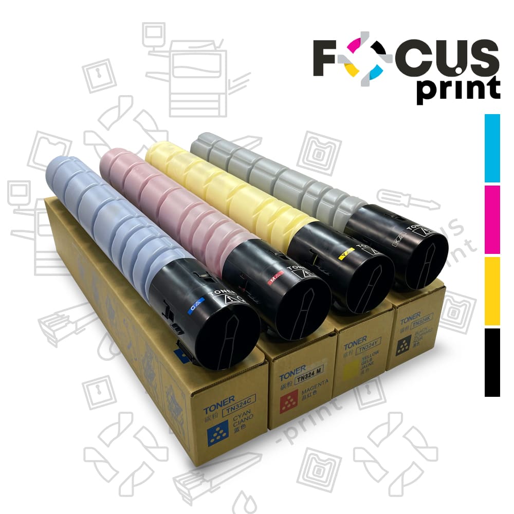 Оригинальный тонер Konica-FP TN-324 4шт