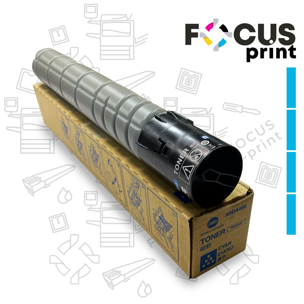 A8DA450 Тонер Konica TN-324C оригинальный синий