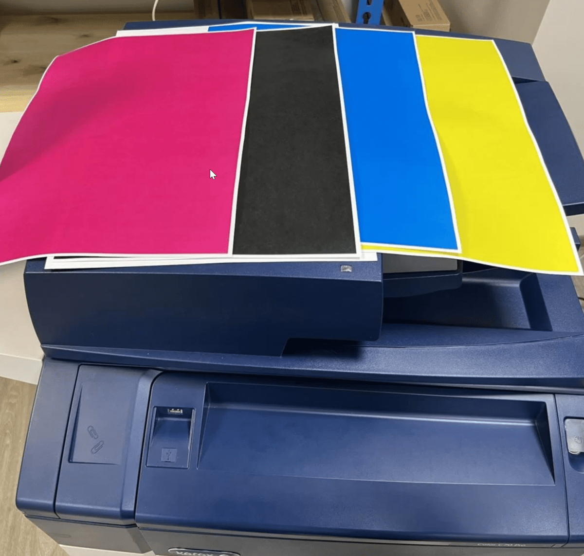 Xerox C70 с пробегом